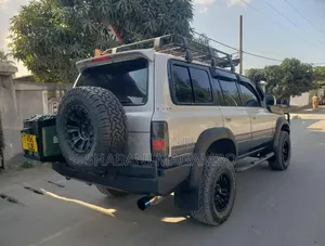 Toyota Land Cruiser 1996 Silver