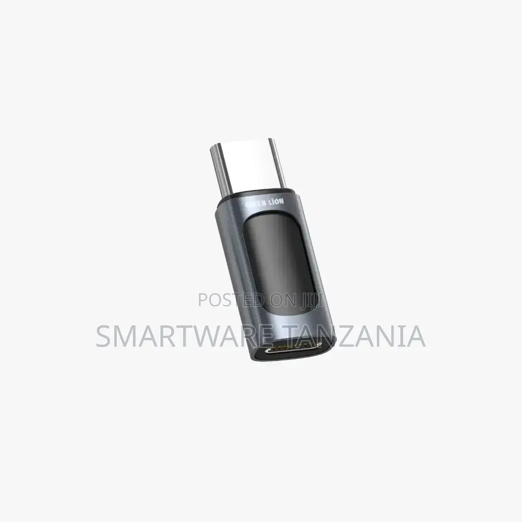 Green Lion OTG Adapter Lightning to USB-C, Aluminum, USB 2.0, 480 MBPS