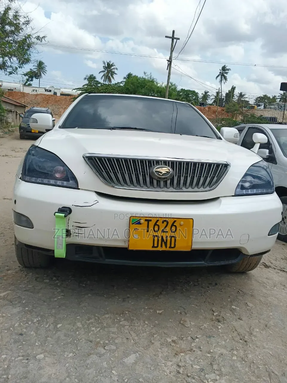 Toyota Harrier 2005 White