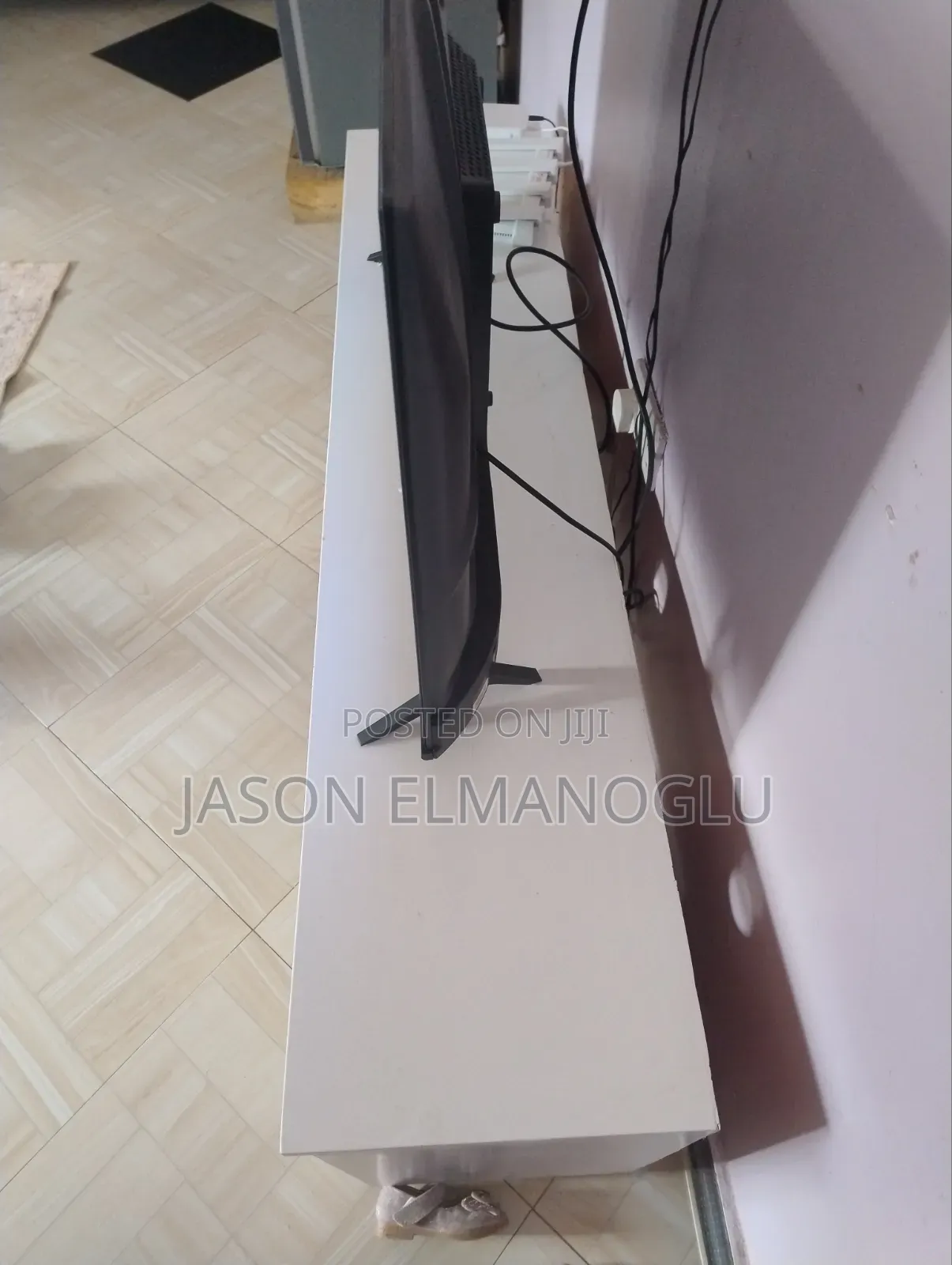 TV Stand White