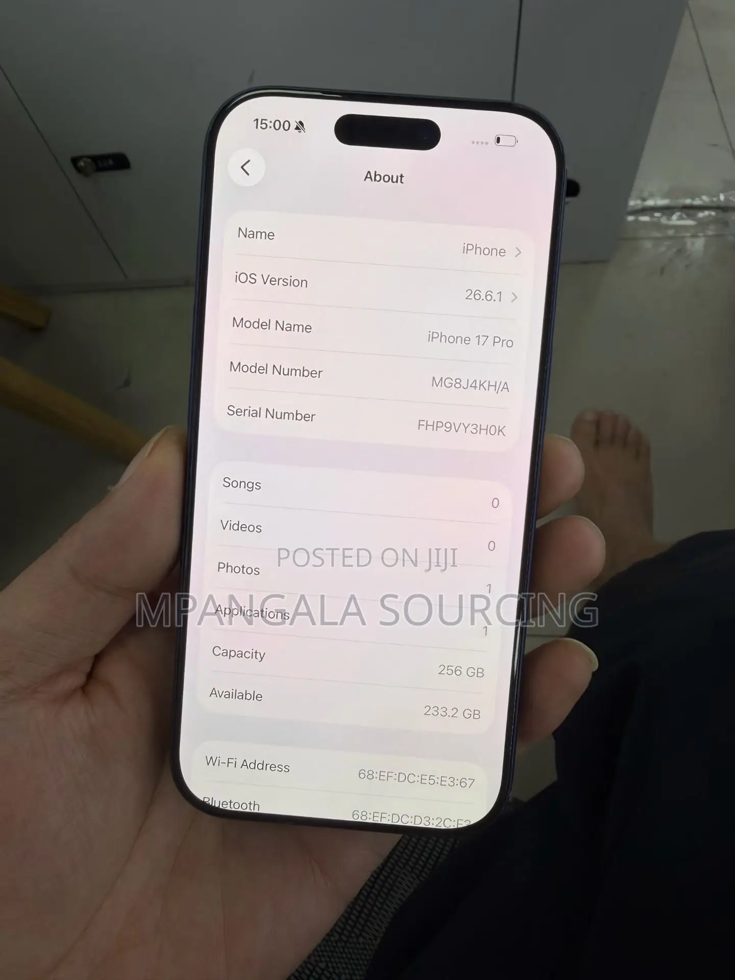 Apple iPhone 17 Pro 256 GB Blue