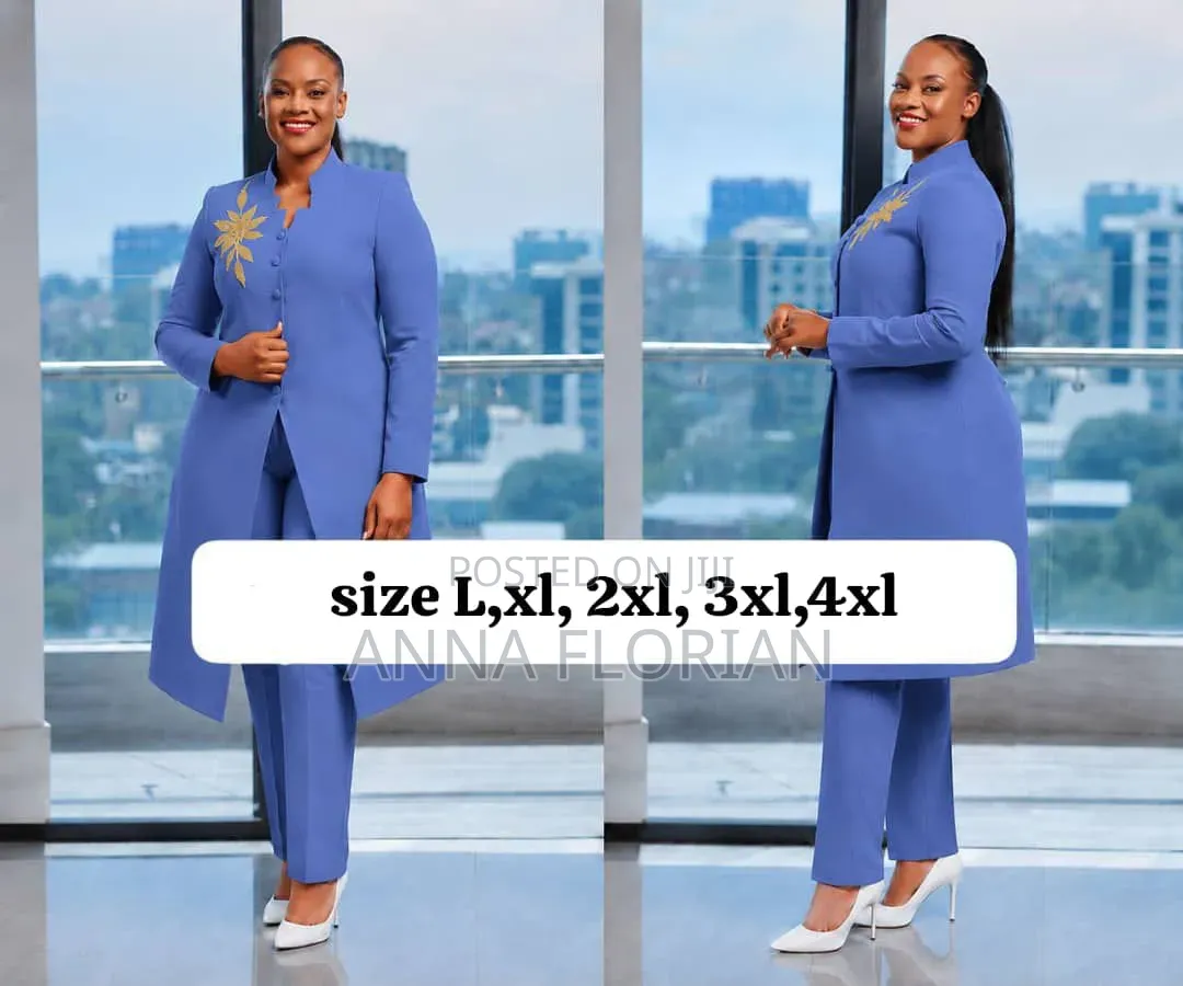 Suit Set /Suit Kali Za Kike Za Koti Refu Rang 7 Tofauti