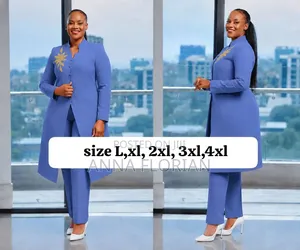 Suit Set /Suit Kali Za Kike Za Koti Refu Rang 7 Tofauti