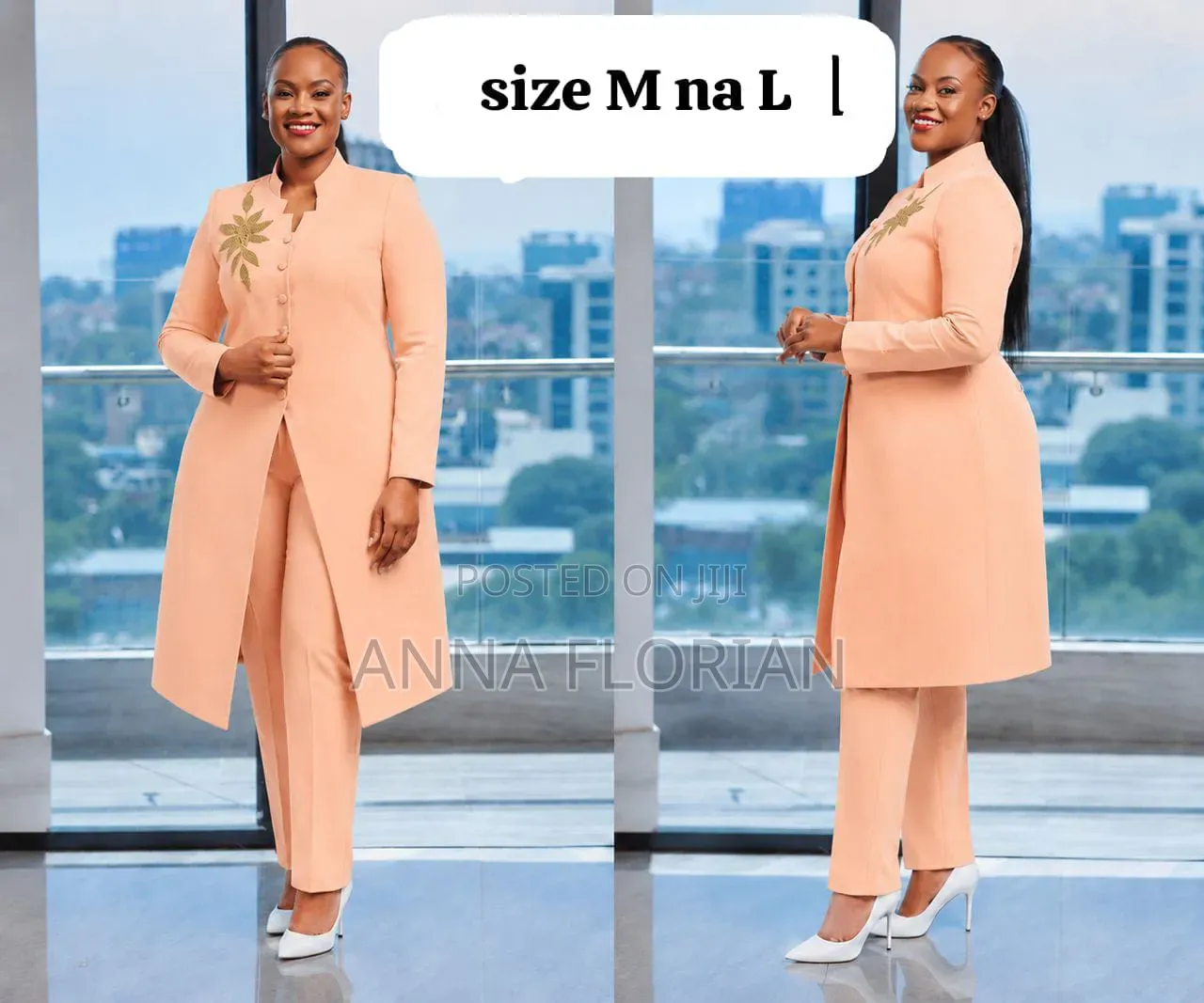 Suit Set /Suit Kali Za Kike Za Koti Refu Rang 7 Tofauti