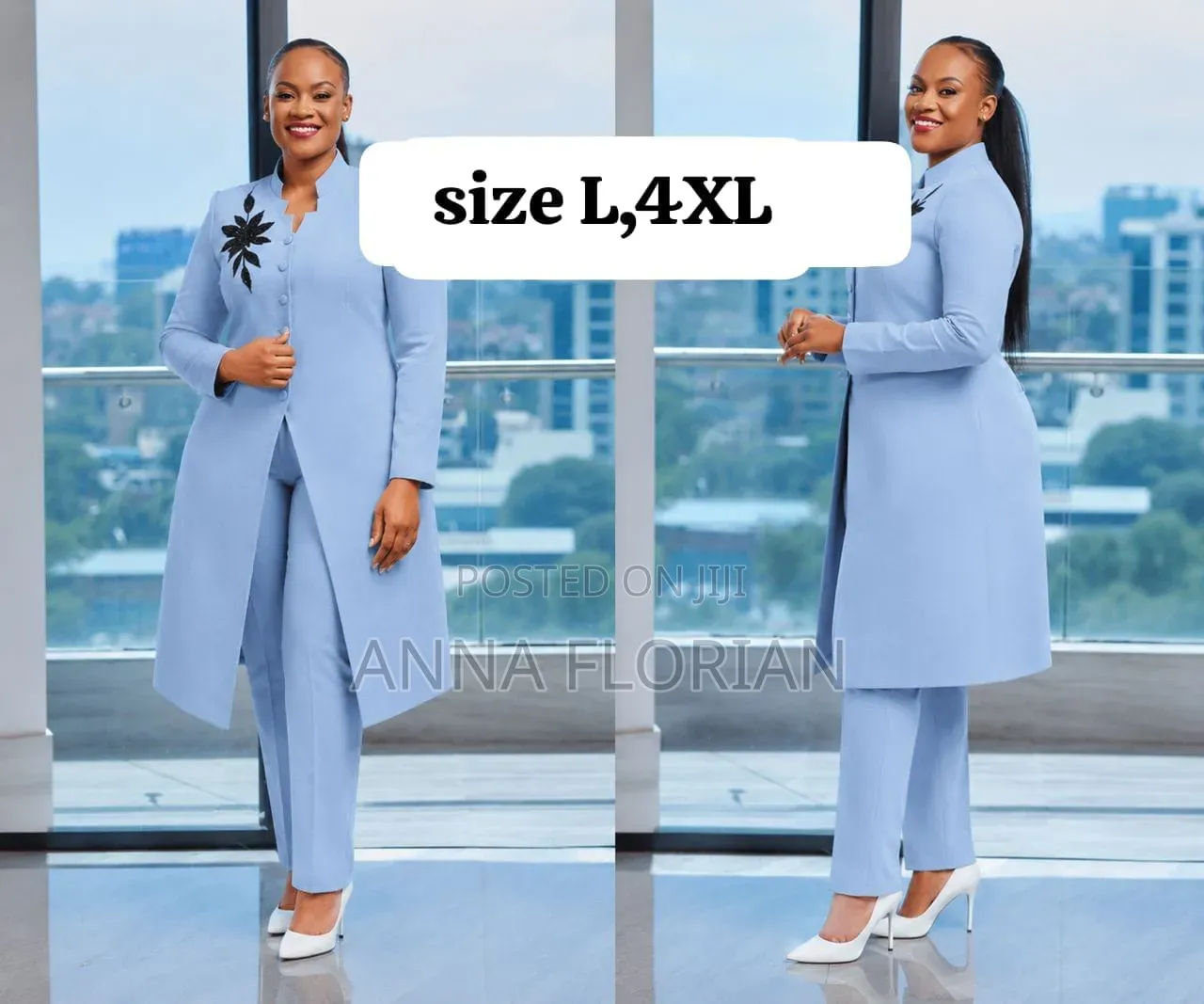 Suit Set /Suit Kali Za Kike Za Koti Refu Rang 7 Tofauti