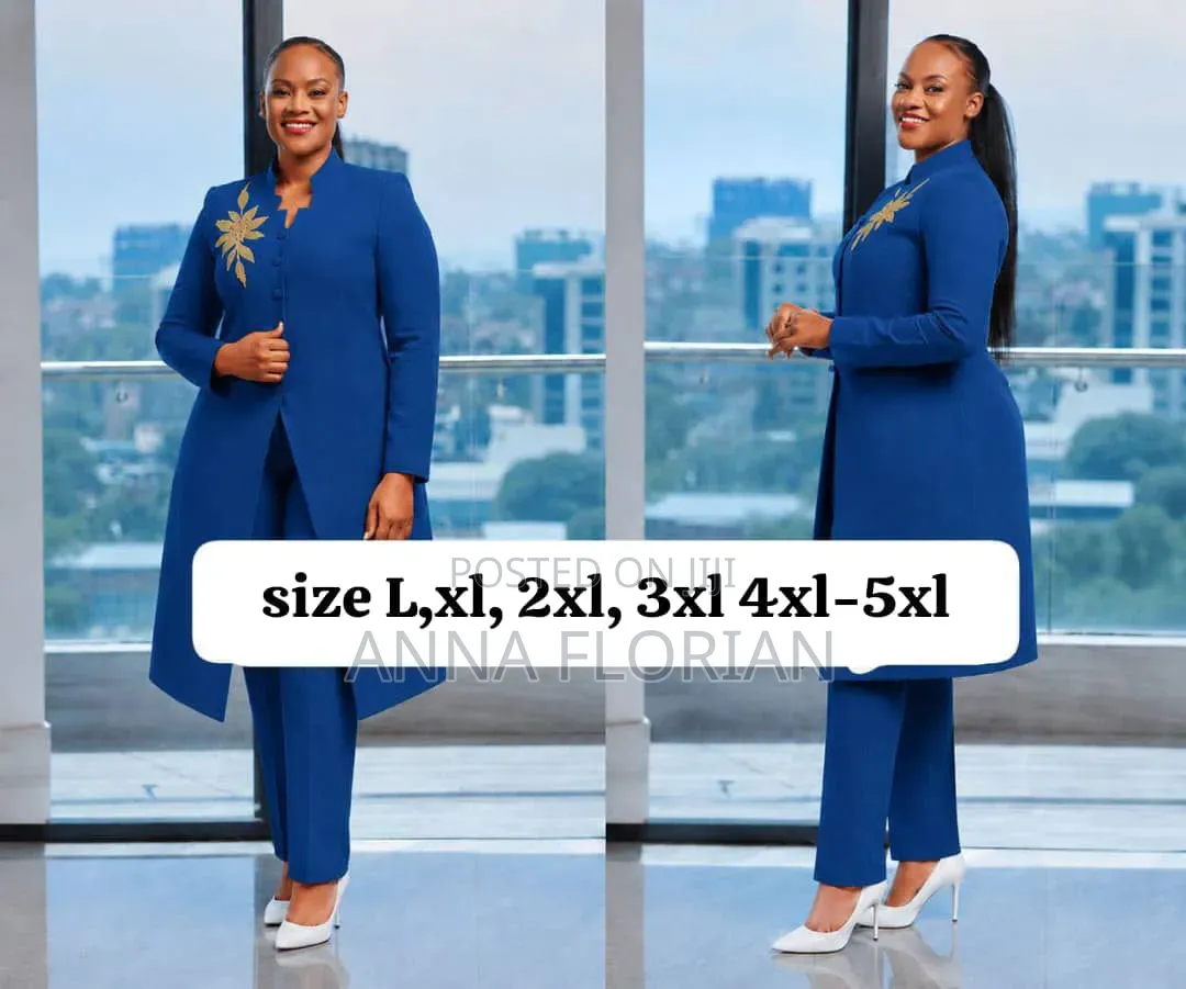 Suit Set /Suit Kali Za Kike Za Koti Refu Rang 7 Tofauti