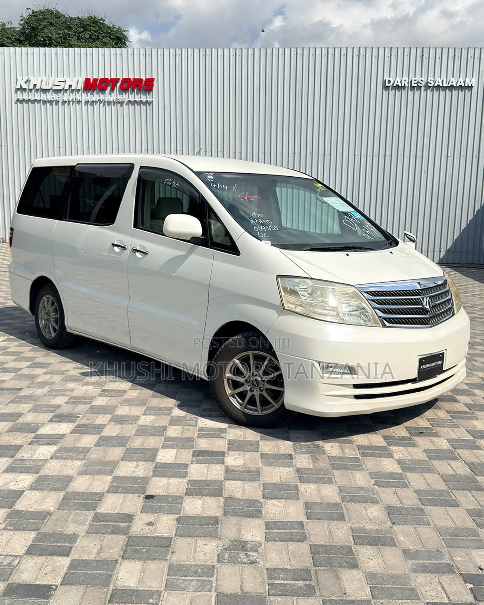 Toyota Alphard 2007 White