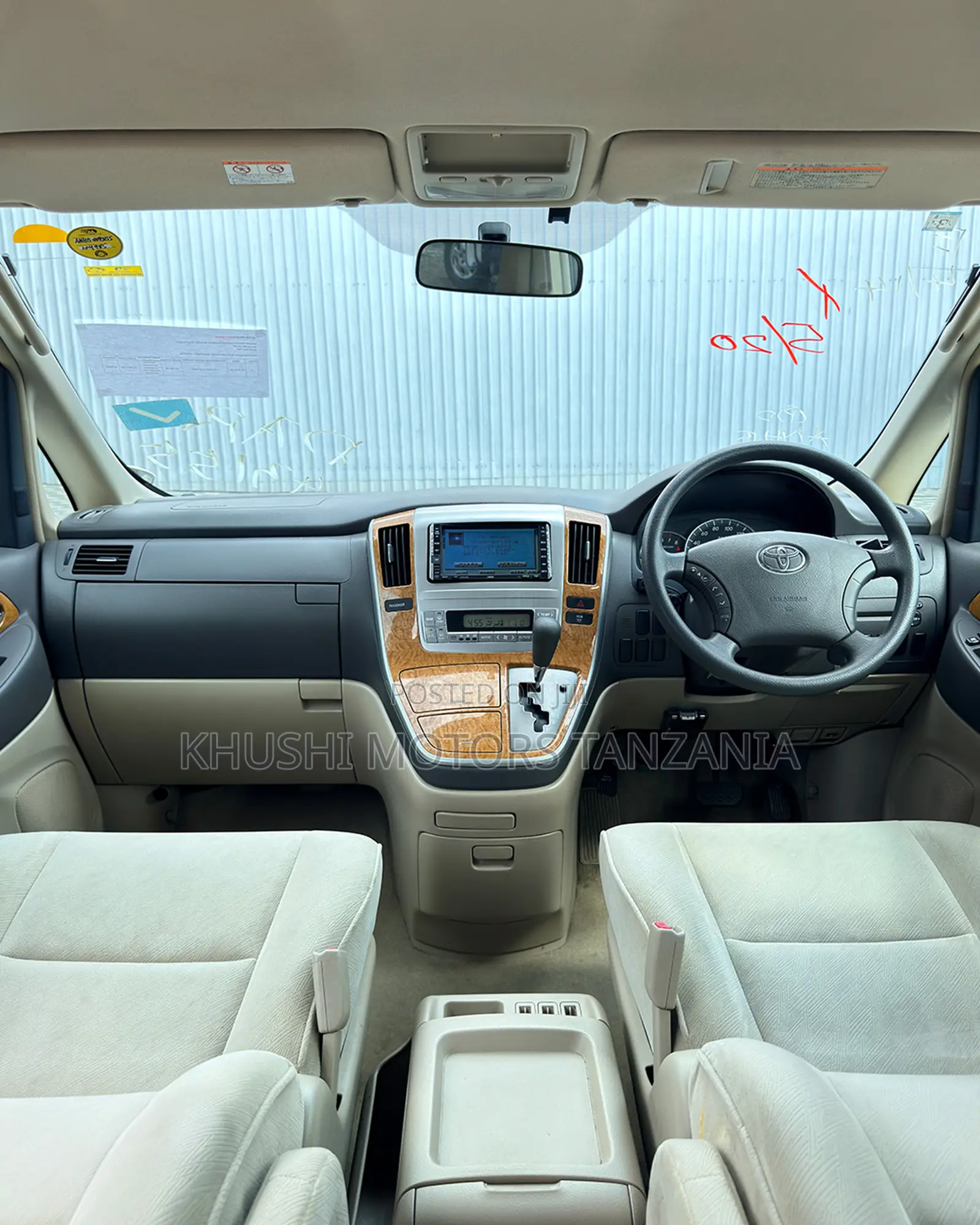 Toyota Alphard 2007 White
