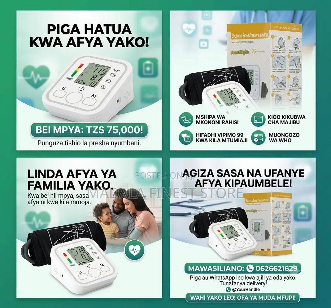 Electric Blood Pressure Monitor
