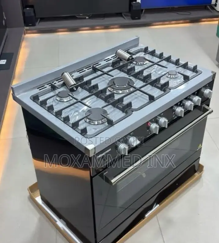 Hisense Cooker - New Arrival5 Gas Burners Electric Oven Size:
