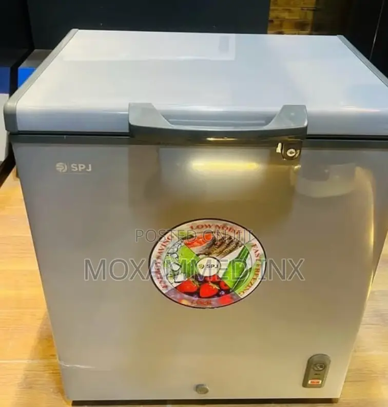 SPJ Freezer - 150l150l Capacityfast Freezingpowerful Compressorinside