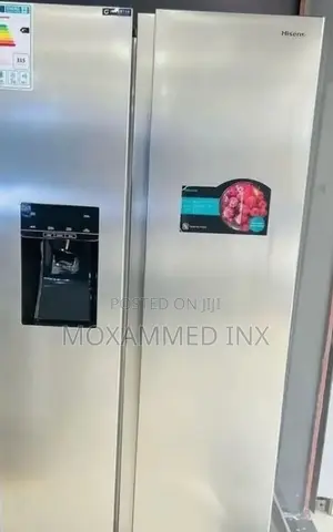 Hisense Fridge - H690ss-Idl474l Side by Side Total No Frostmul