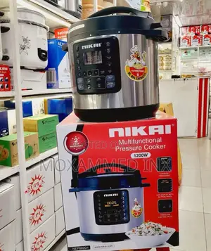 Nikai Multifunctional Digital Pressure Cooker (Model NEP882D1)with