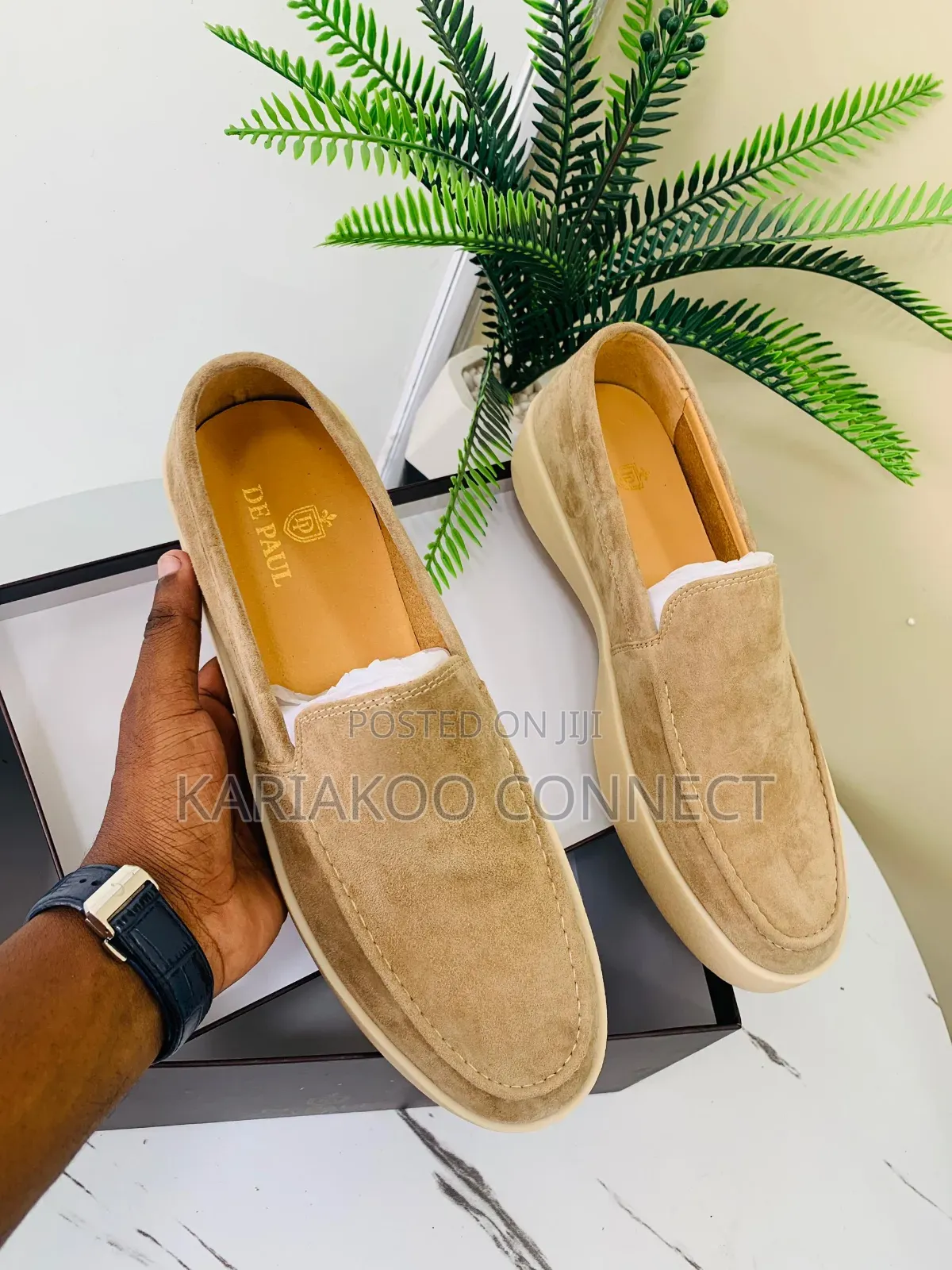 Beige Icon Gentlemen Shoes