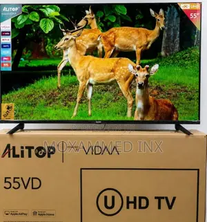 ALiTOP 55VD 55-Inch 4K Ultra HD Smart TVpowered