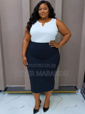 Premium High-Waist Pencil Skirts for Women)