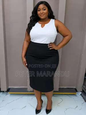 Premium High-Waist Pencil Skirts for Women)