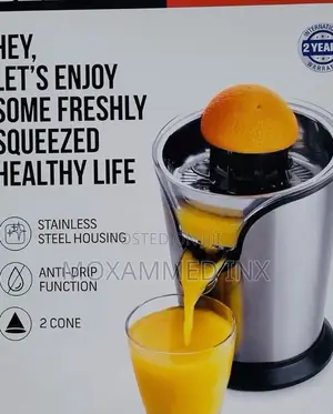 Geepas Gcj46013uk Citrus Juicerwith a Stainless Steel Housing