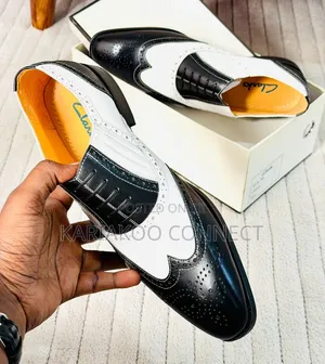 Pure Leather Double Mix Shoes