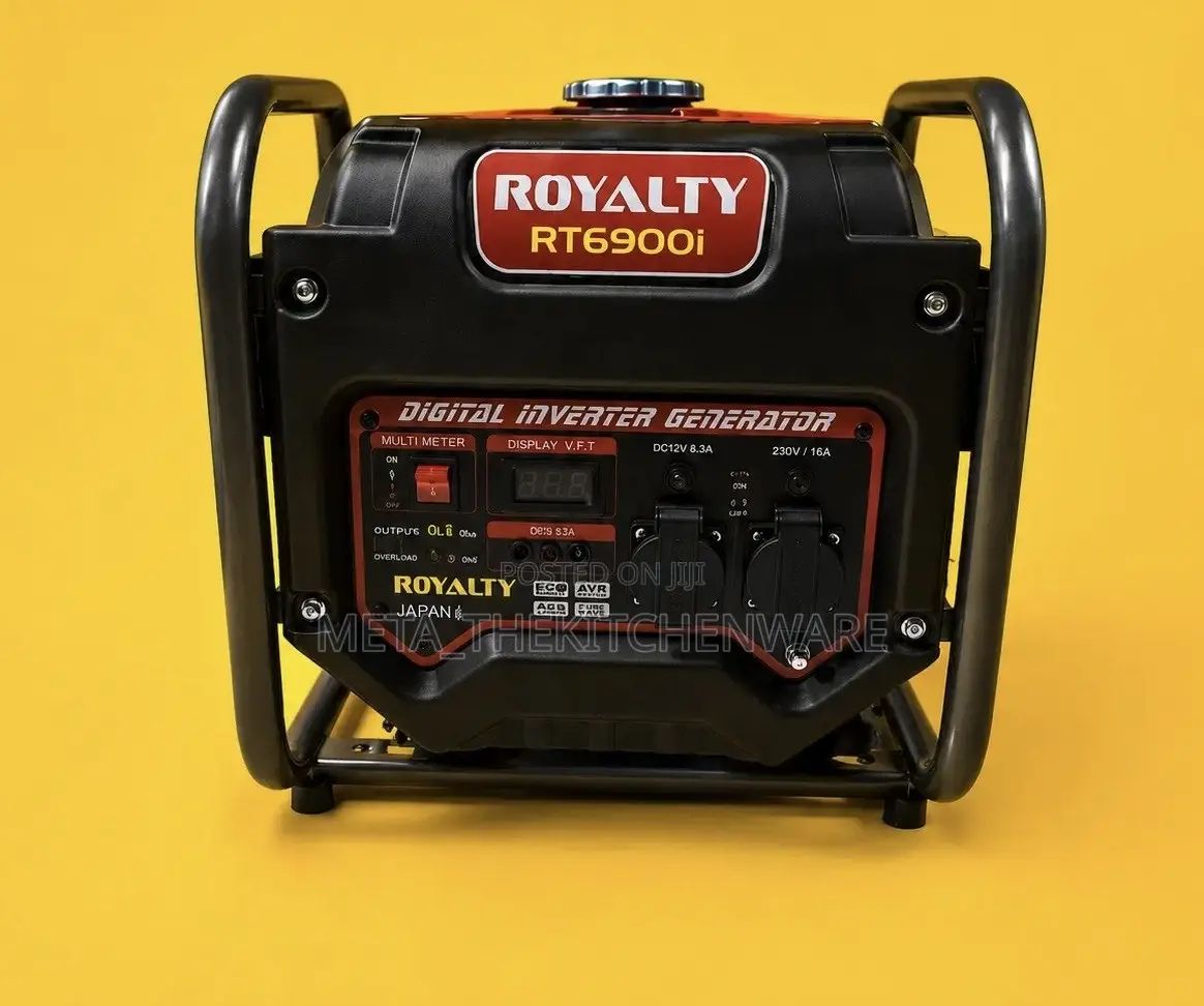 Royalty Digital Inverter Generator Model 6900I