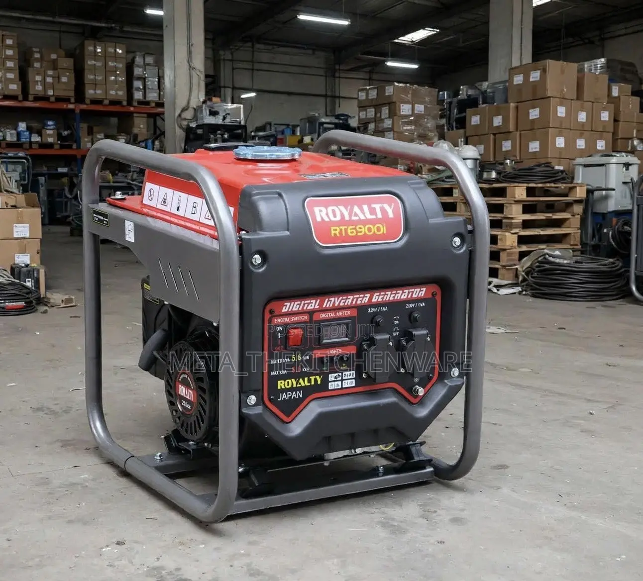 Royalty Digital Inverter Generator Model 6900I
