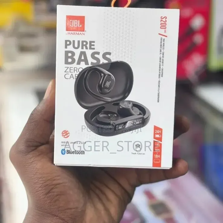 JBL MZ-S200 Open Wearable Stereo (OWS) Wireless Earbuds