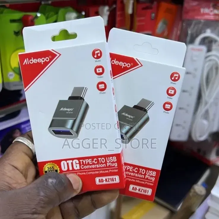 Aldeepo AD-KZ161 OTG Type-C to USB Conversion Plug