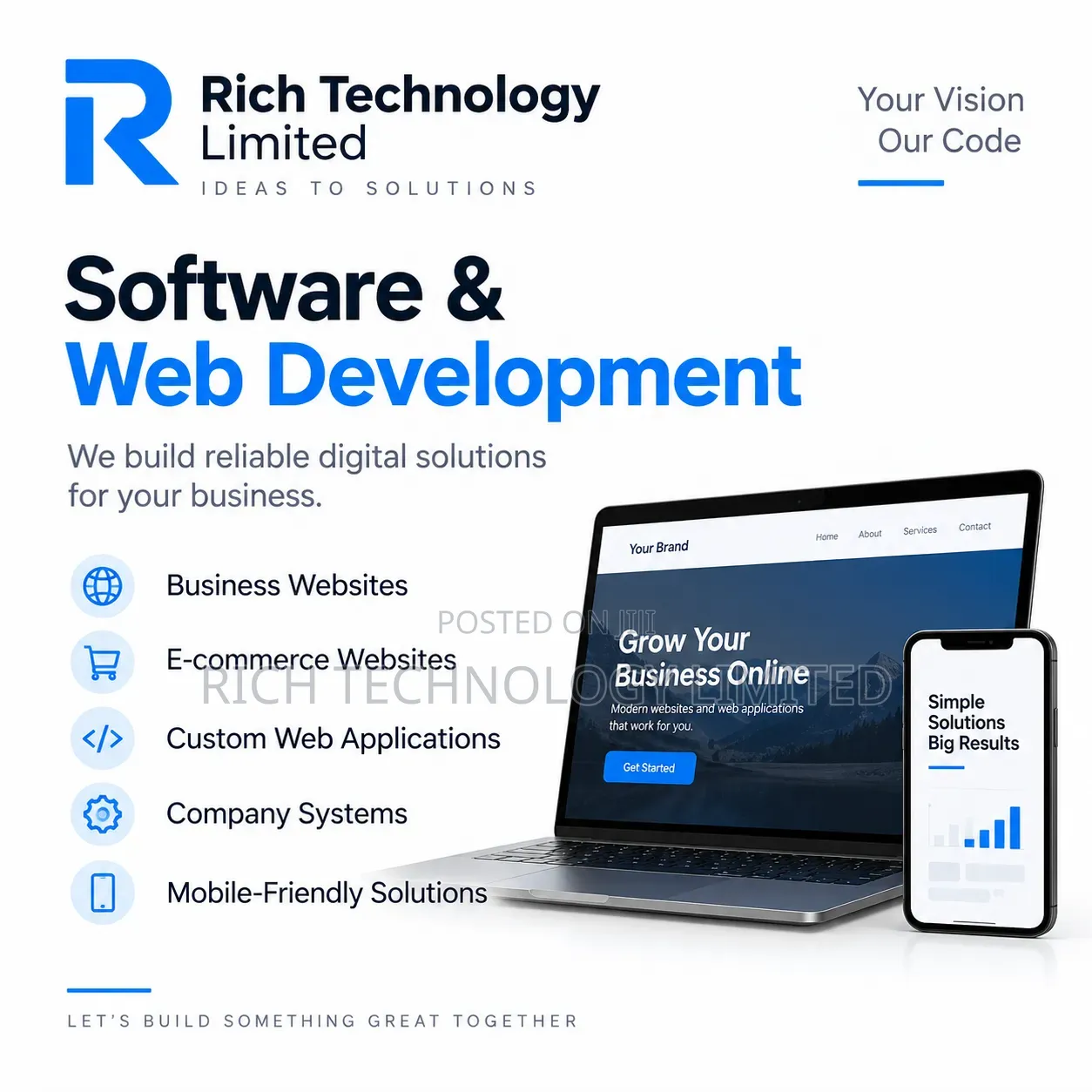 Software and Web App Development It Solutions