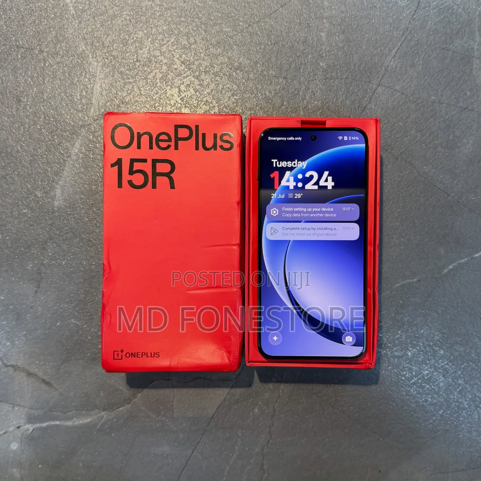 New OnePlus 15R 512 GB Black
