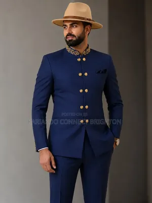 King Maroon Suit