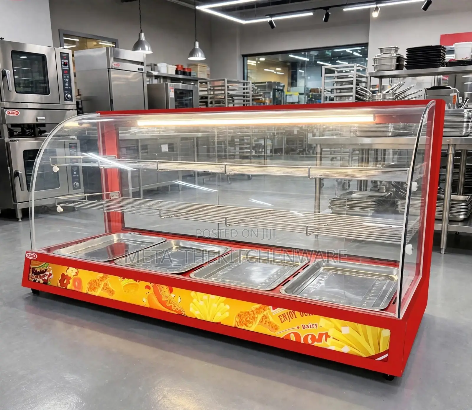 Countertop Display Food Warmer 4 Trays
