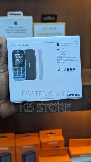 New Nokia 105 Black