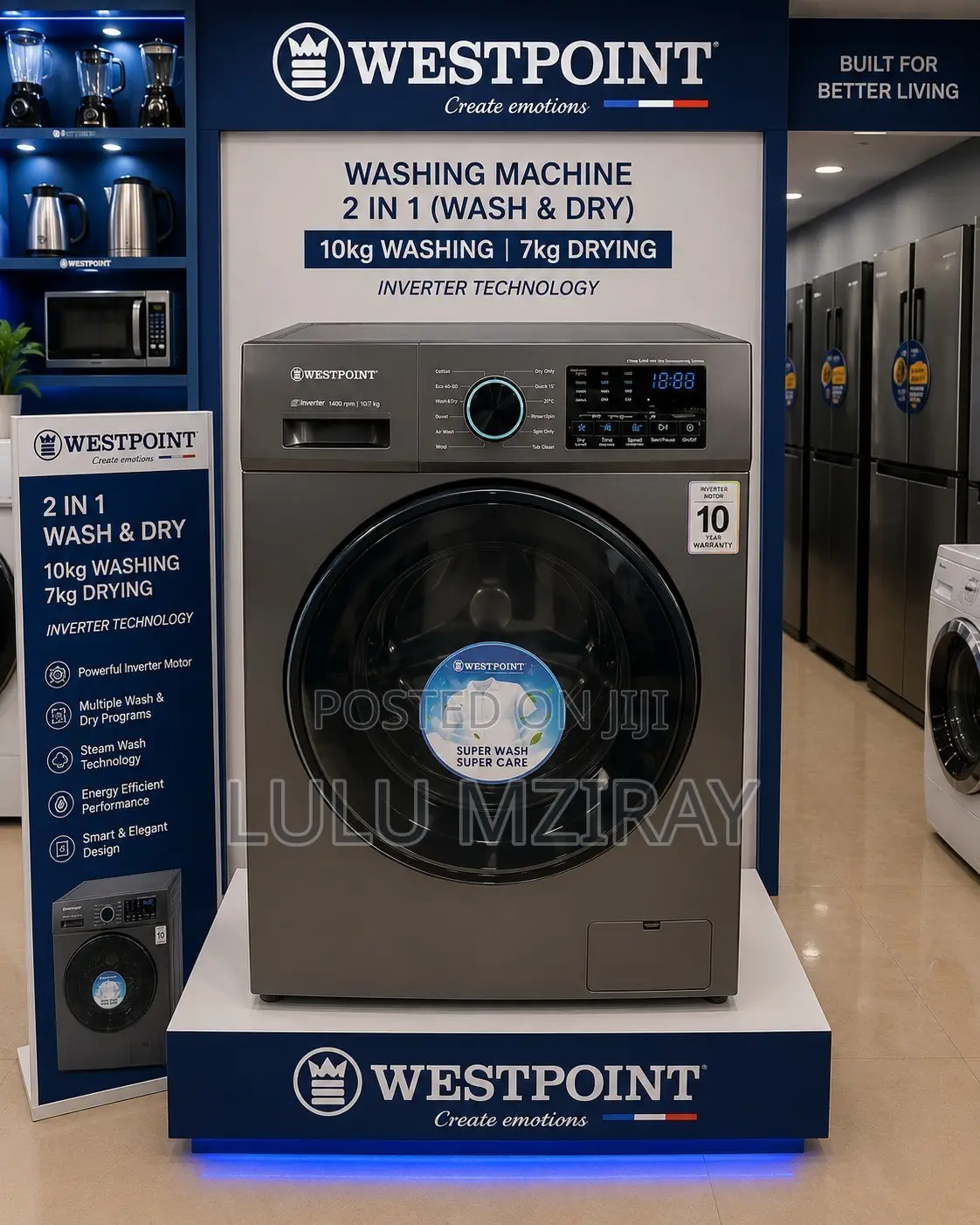 Washing Machine 2 in 1