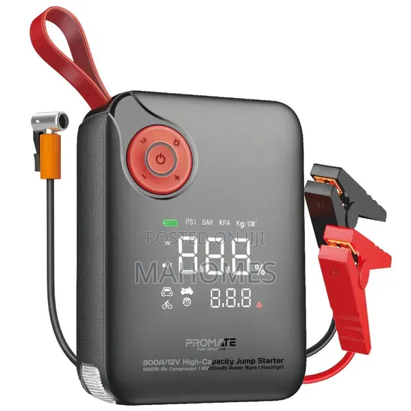 Promate Jump Starter 800a/12v High Capacity