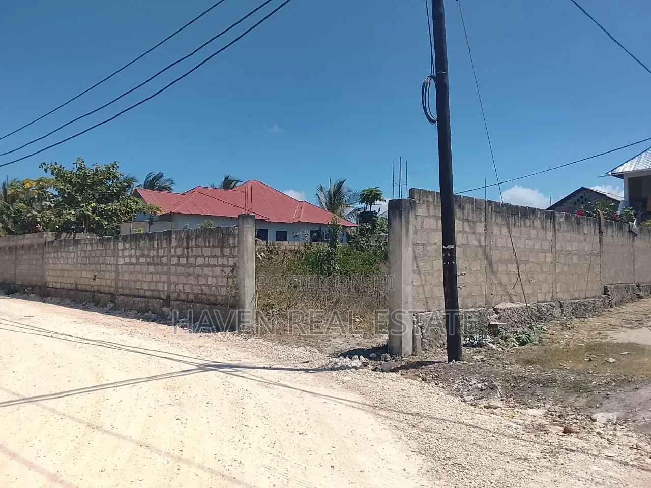 Commercial Plot for Sale at Paje Center Zanzibar