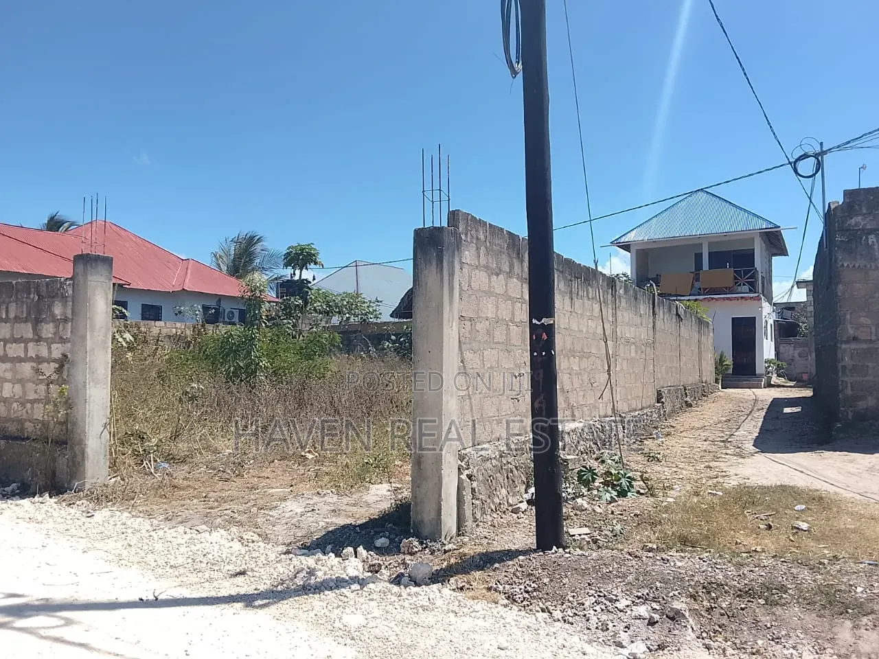 Commercial Plot for Sale at Paje Center Zanzibar