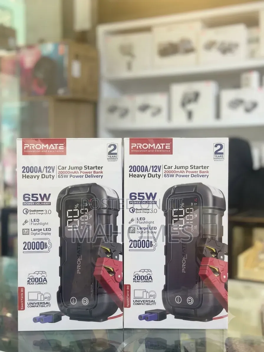 Promate Car Jump Starter 2000a/ 12v
