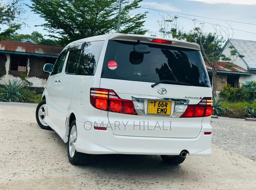 Toyota Alphard 2008 White