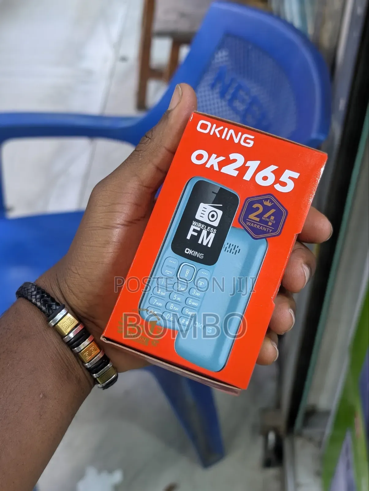 New Mobile Phone Blue