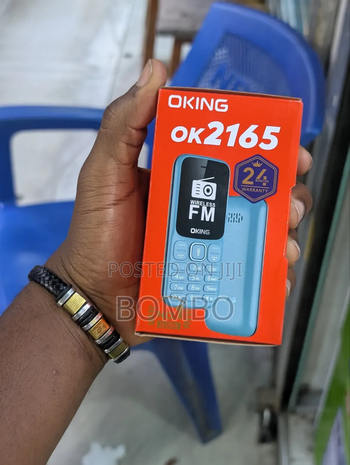 New Mobile Phone Blue