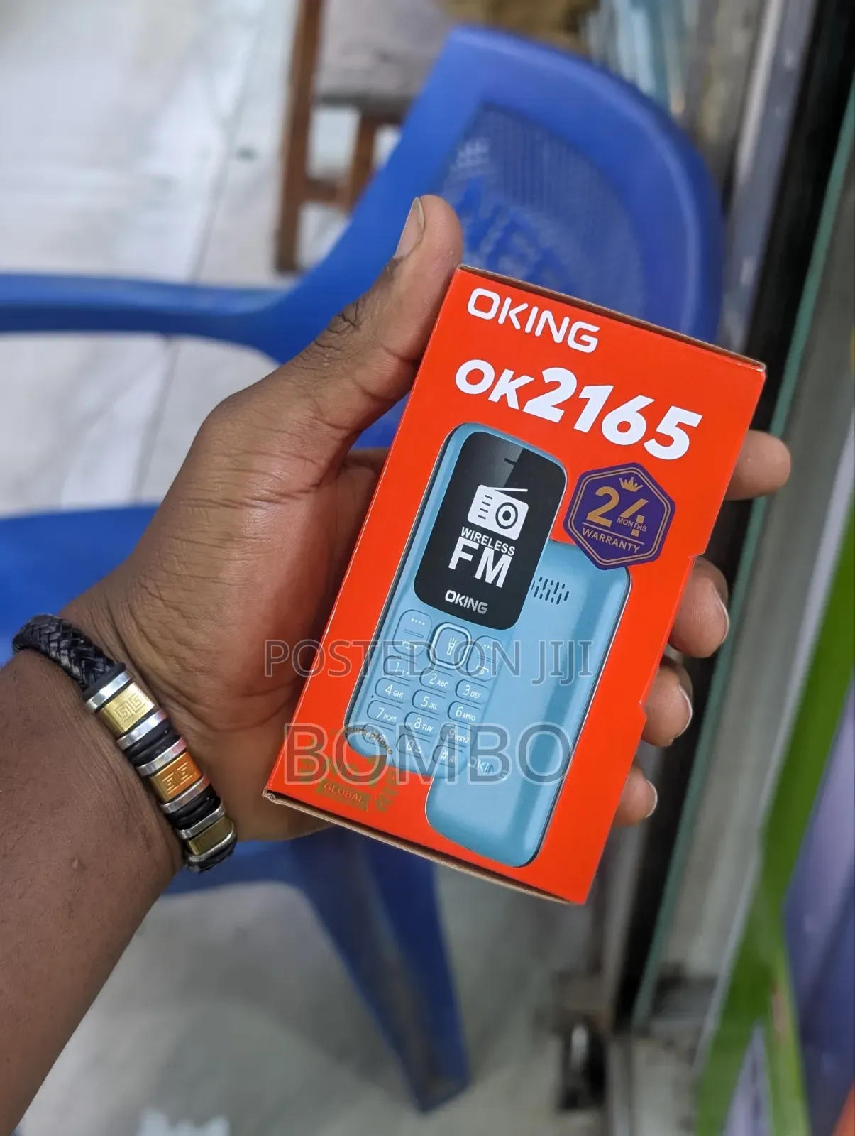 New Mobile Phone Blue