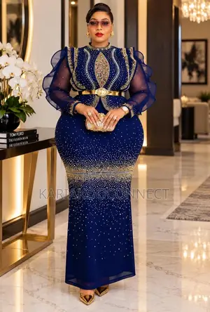 Beaded Embellished Two-Piece Skirt & Top Set