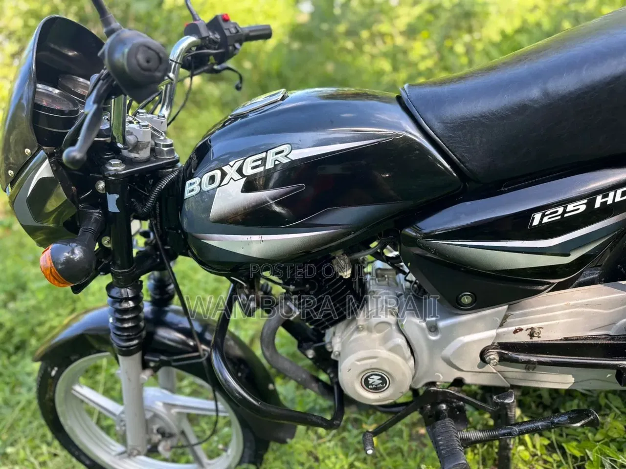 Bajaj Boxer 125 2026 Black