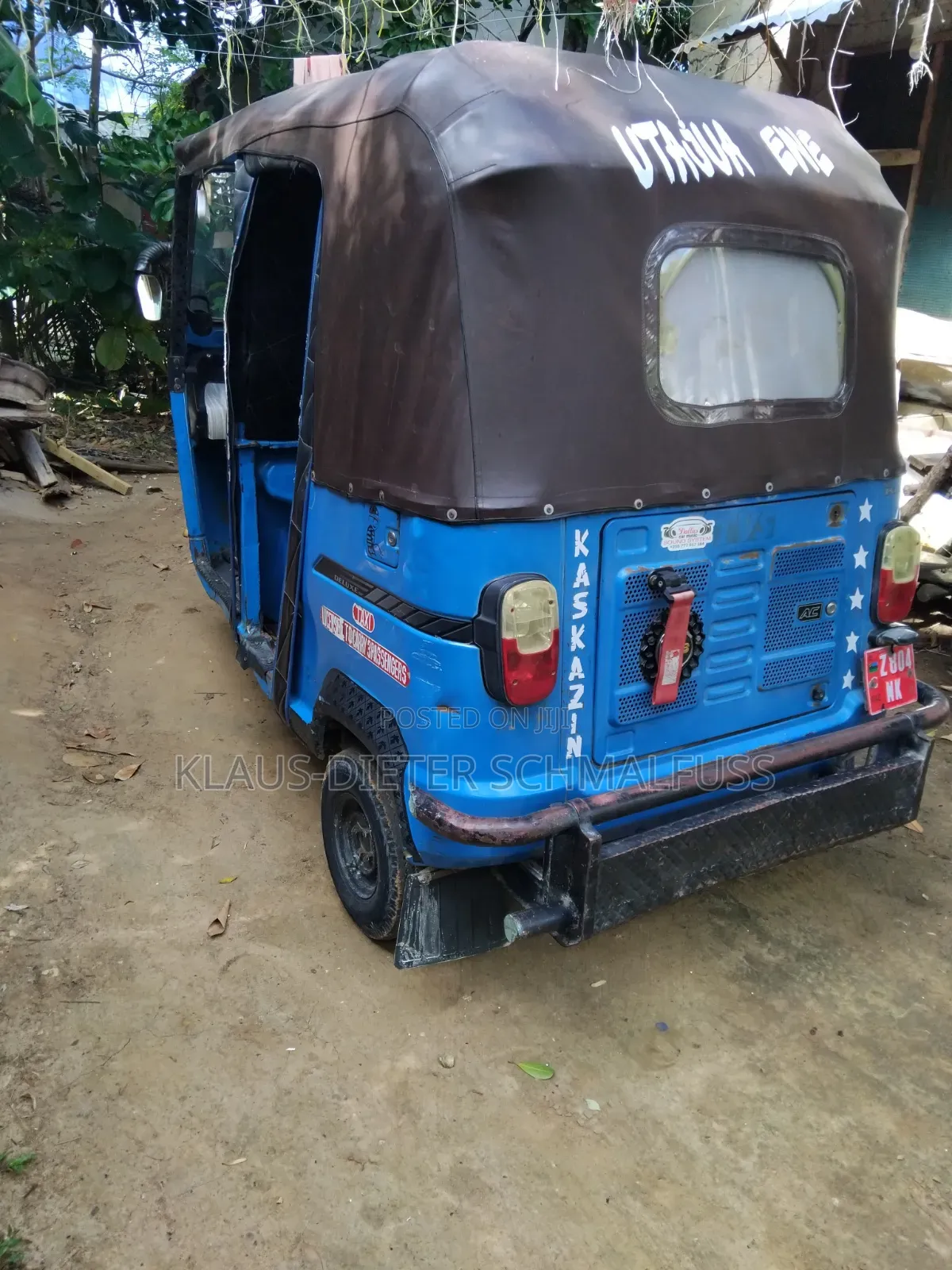 TVS King Deluxe Plus iTouch Start 2023 Blue