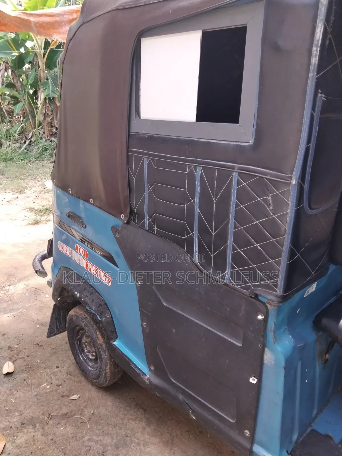 TVS King Deluxe Plus iTouch Start 2023 Blue