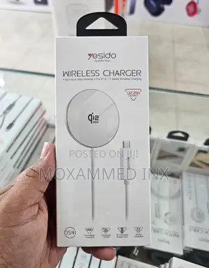 DS41 Yesido Magnetic Fast Wiresless Charging Charger MagSafe