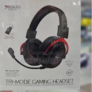 EK07 Yesido TRI-Mode Gaming Headset. Bluetooth, Audio Cable