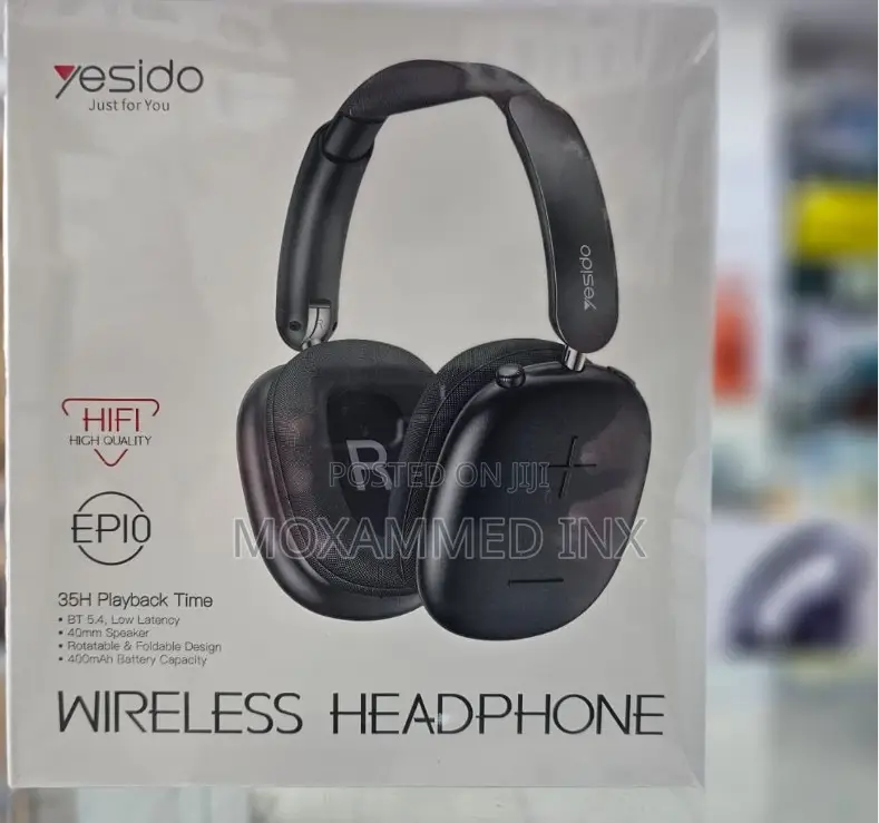 EP10 Yesido Wireless Bluetooth Headphone Headset