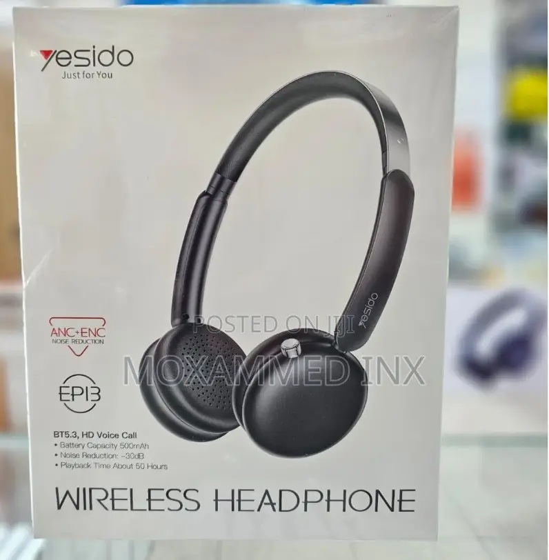 EP13 Yesido Wireless Bluetooth Headphone Headset