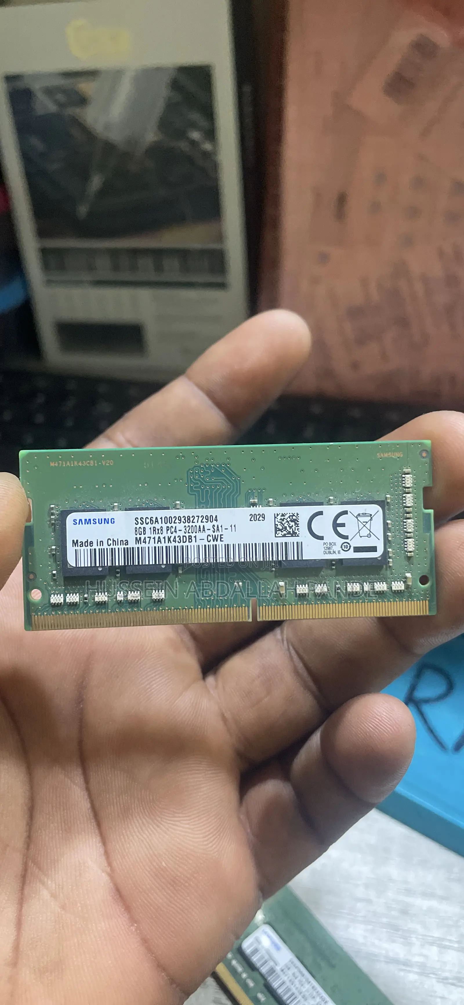 Ram Ddr4 8gb